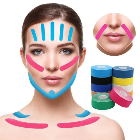 Kinesiology Tape for Face V Line Neck Eyes Lifting Tape Wrinkle