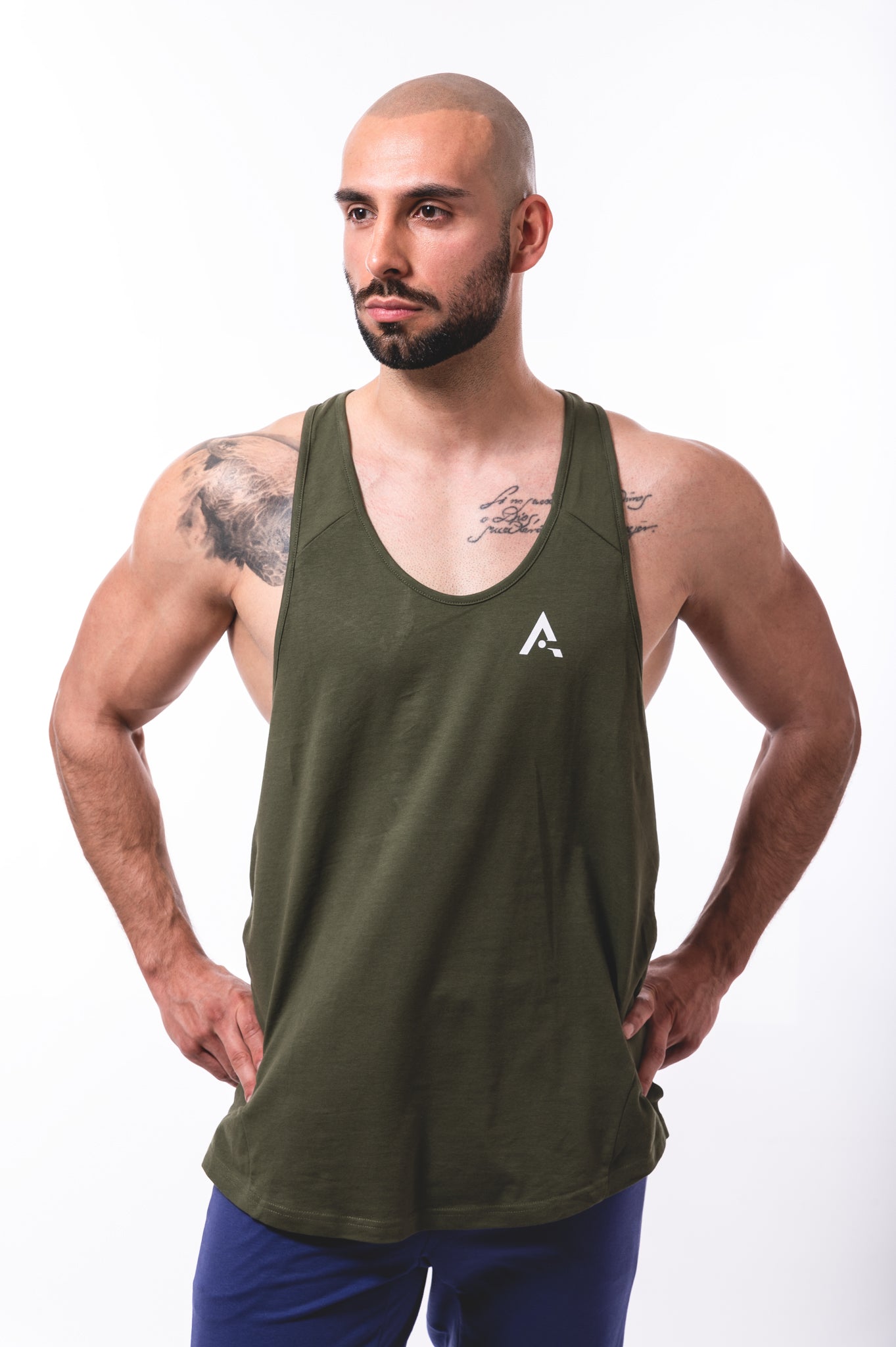 Mens Fitness Stringer  Tank Top